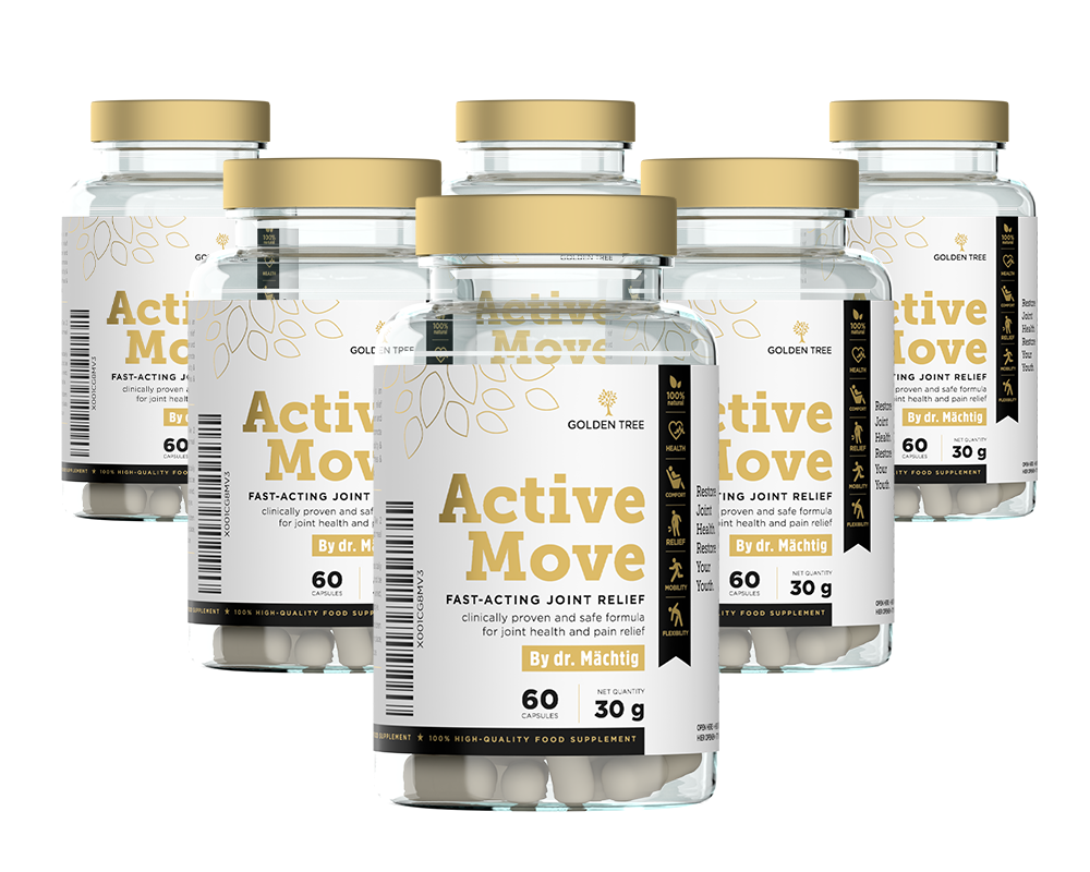Active Move six bottles official best value bundle for 180 days